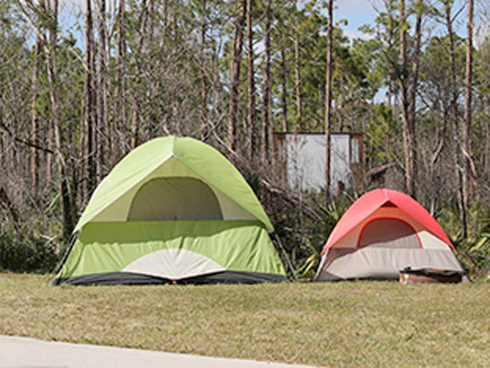 tent camping in flamingo everglades florida