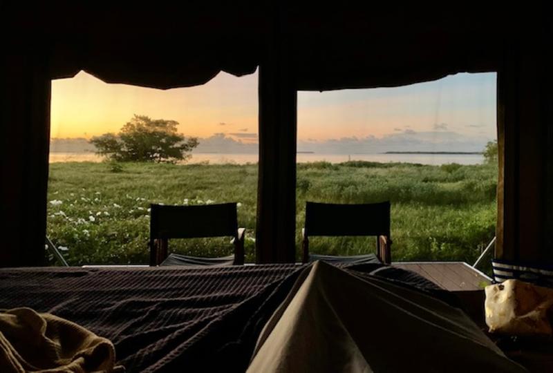 glamping view